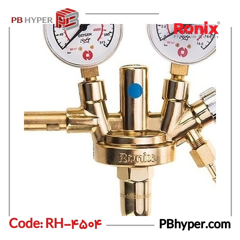 مانومتر رونیکس مخصوص برش هوا گاز مدل RH-4504
